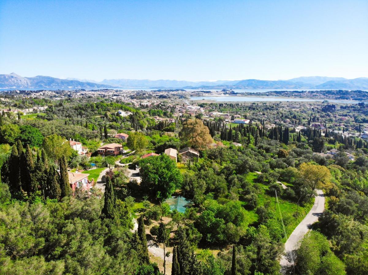 Mansion On The Hill By Corfuescapes Villa Virós Buitenkant foto