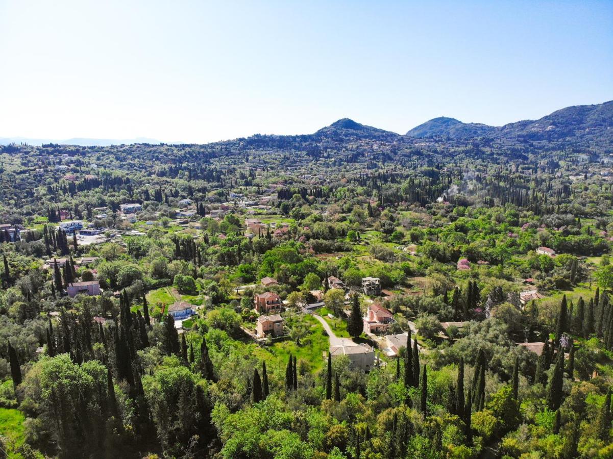 Mansion On The Hill By Corfuescapes Villa Virós Buitenkant foto